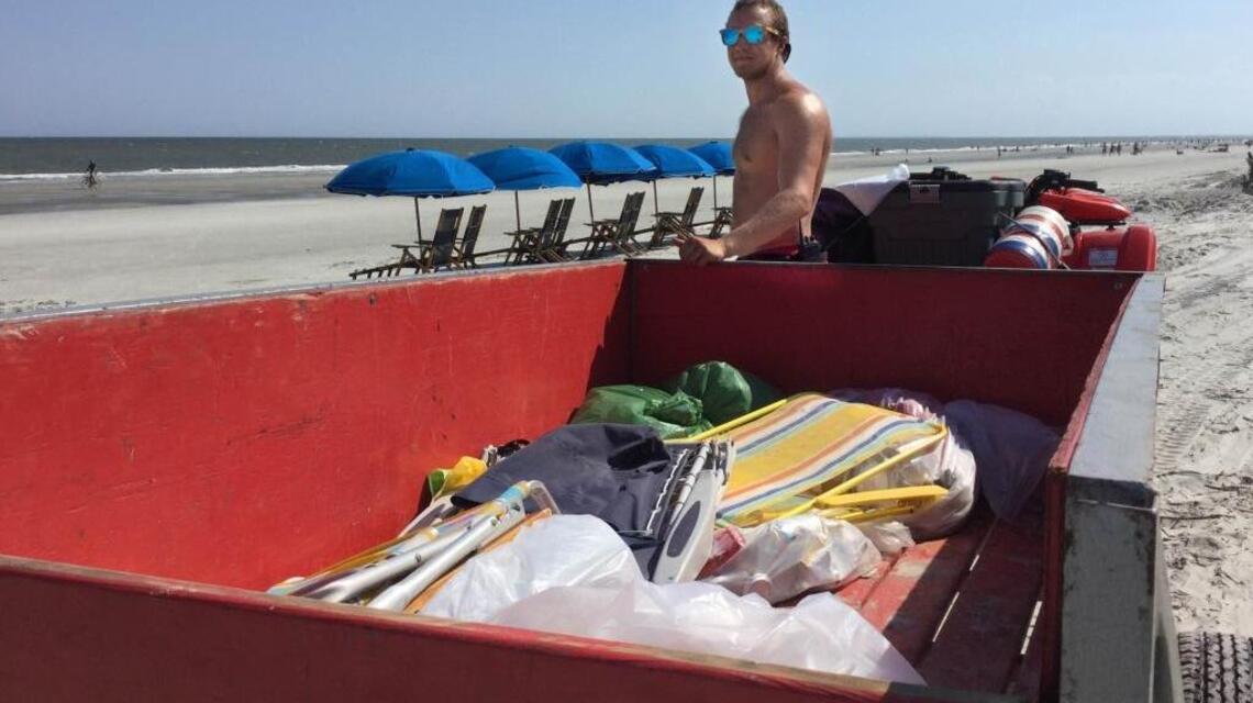 A 100+ person beach party on Hilton Head left behind heaps of trash. What now?