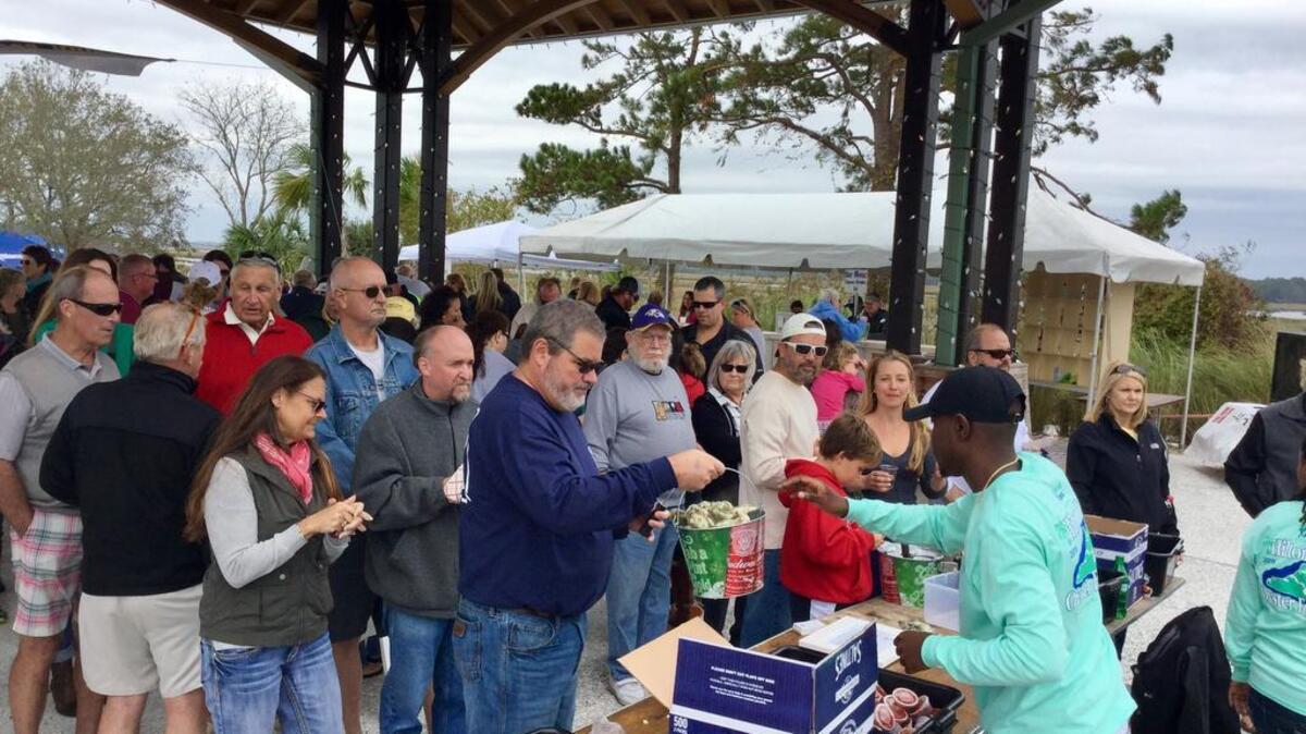 The Island Rec Center’s Hilton Head Island Oyster Festival at Shelter Cove Community Park, Nov. 12, 2016.