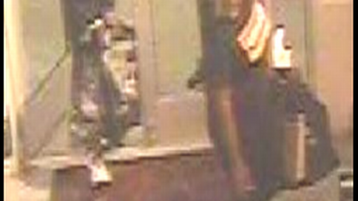 A surveillance image of two men who allegedly stole merchandise from Bluffton’s True Religion store on Nov. 17, 2016.