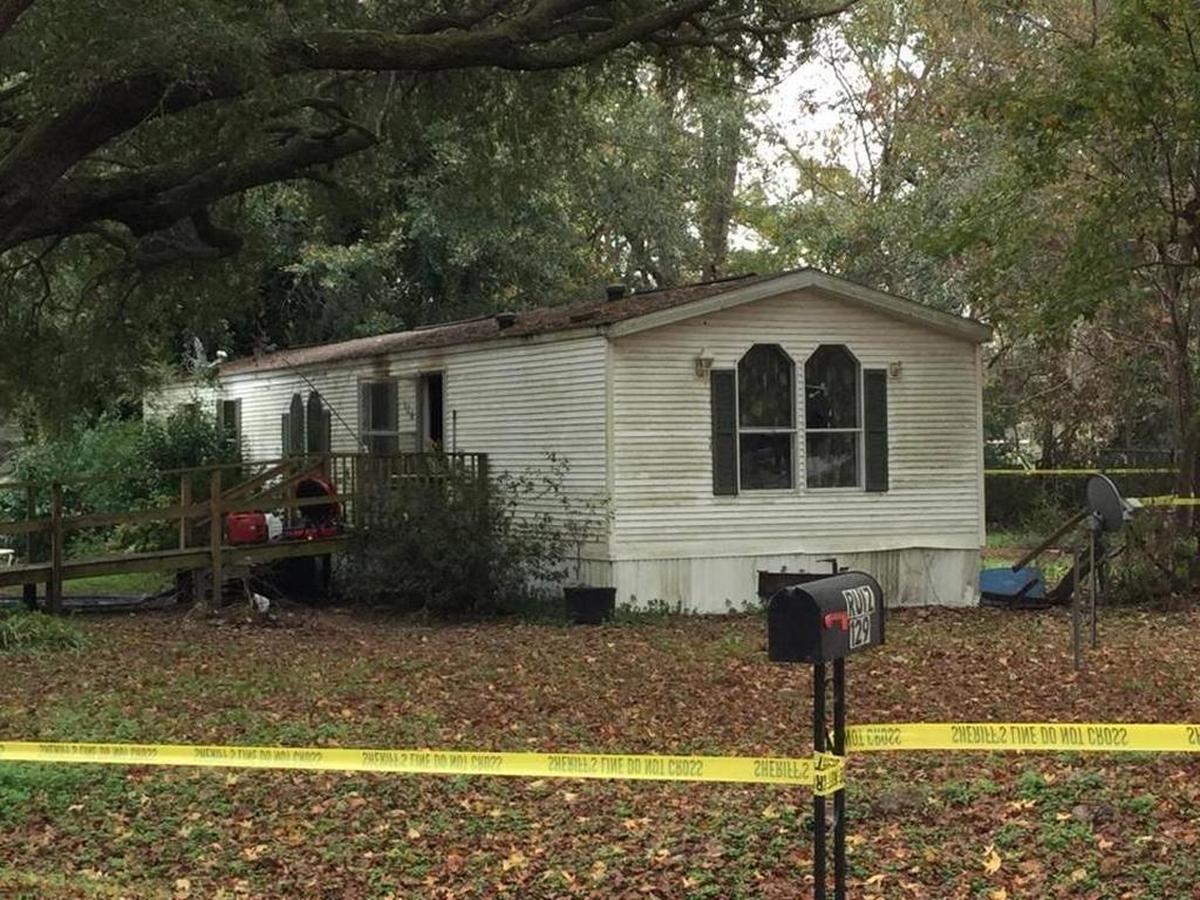 The Falls Road home in Burton that caught fire in December, killing 56-year-old Teresa Seigler a short time later.