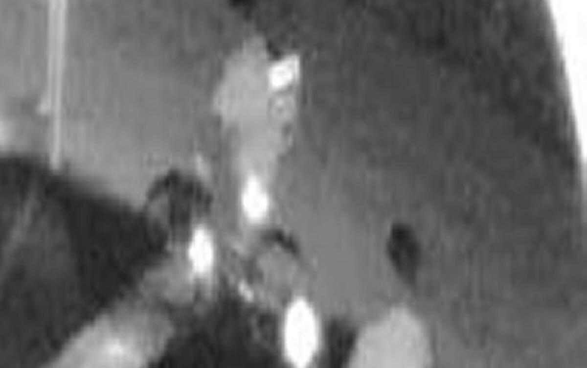 Two males entered Sun City on bicycles just after 4 a.m. on Monday.