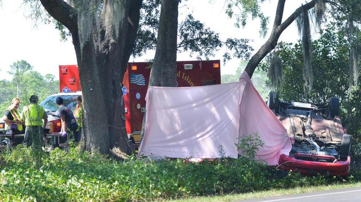 A driver ran off the road and was killed in a single-car crash Friday afternoon along Hilton Head’s Dillon Road near the intersection with U.S. 278.