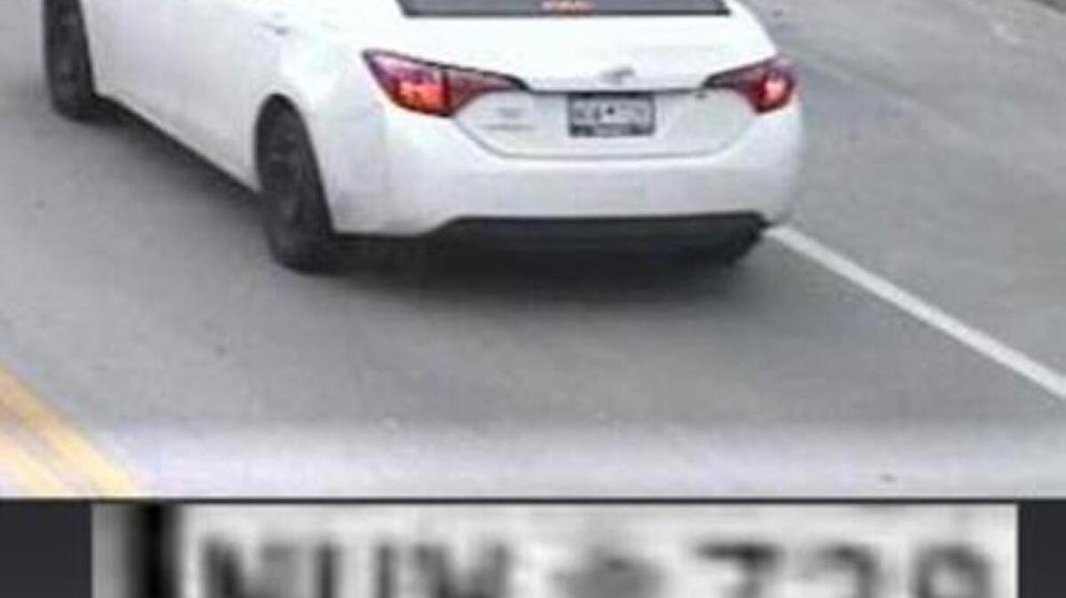 This white 2017 Toyota Corolla with South Carolina tag NUW728 was stolen Monday on Hilton Head Island.