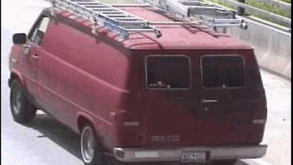 Authorities believe Robert Alfred Mallonee could be driving around in this red GMC vehicle with South Carolina license plate NGC432.