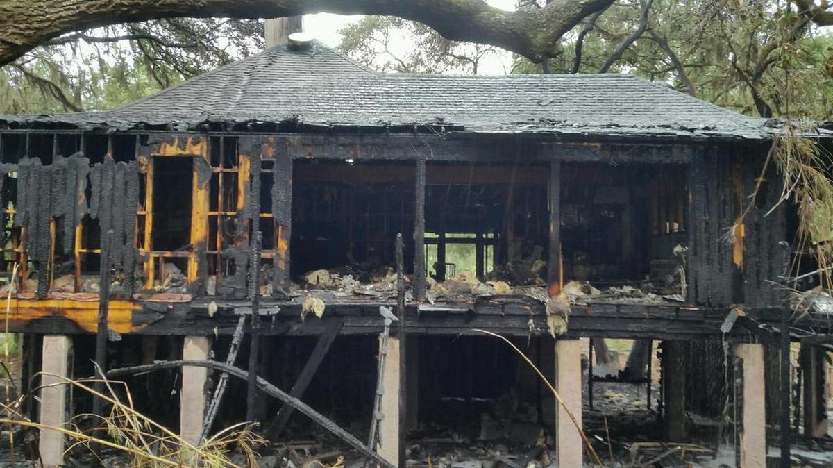 A house fire in Sea Pines Plantation occurred Sunday, Sept. 10, 2017. The fire accidentally began outside near a food smoker. No residents were in the home at the time of the blaze.
