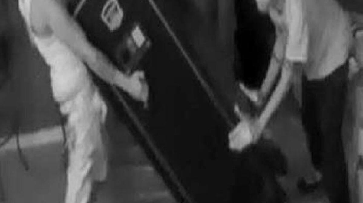 Beaufort County Sheriff’s Office investigators are trying to identify two men who were recorded on surveillance video breaking into a University Park residence July 26 and leaving with several semi-automatic rifles, handguns and a large amount of ammunition. The men were accompanied by a teen-age girl the Sheriff’s Office identified as 17-year-old Ryelee Teona Marie Hall.