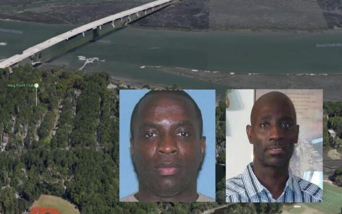 This simulated aerial view shows Haig Point Embarkation near Cross Island Parkway on Hilton Head Island. Darnell Williams, inset right, was shot and killed in the parking lot of the embarkation, and Allen Haynes, a co-worker at Haig Point, was arrested Feb. 29, 2016, and was charged with murder in the case.