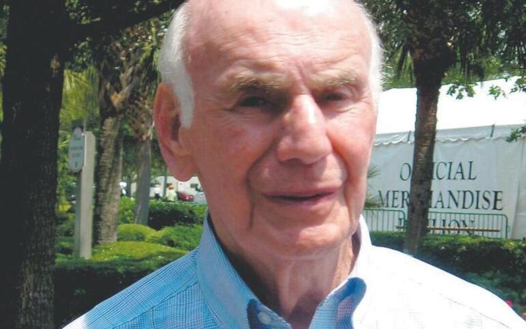 Senior U.S. District Judge Sol Blatt Jr. of Charleston attending a recent RBC Heritage Presented by Boeing.