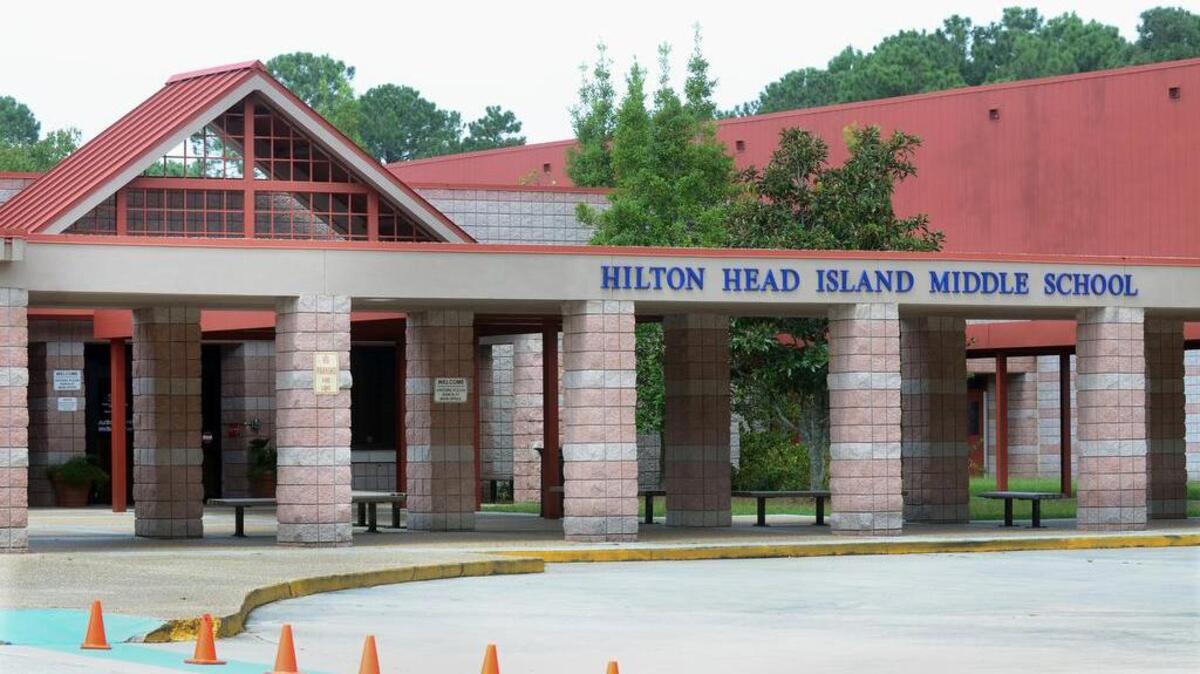 File: Hilton Head Island Middle School on Sept. 5, 2013.