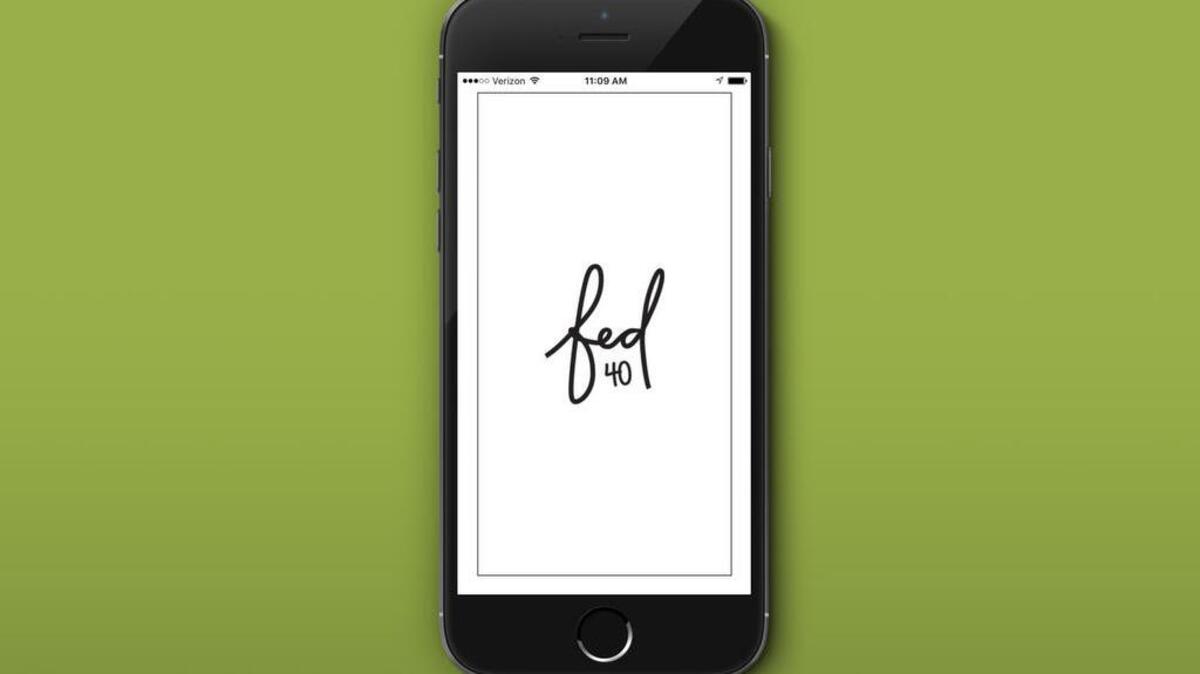 The “Fed 40” app allows any user to request food for up to 40 meals by submitting a short form.