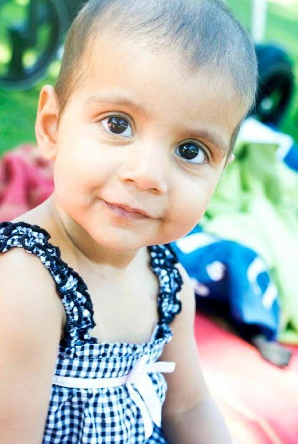 In this photo, Simrit is 18 months old at a park in Coronado, an island near downtown San Diego.
