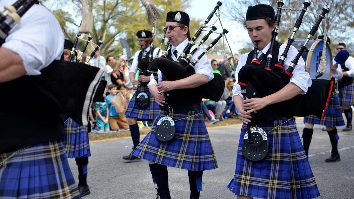 Morning thunderstorms will make way for partly sunny skies in time for the St. Patrick’s Day parade this afternoon.