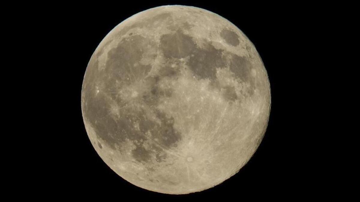 Sunday night’s full “supermoon” will appear brighter and larger than usual.