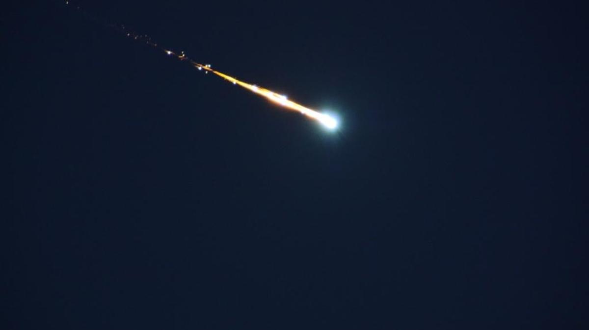 NASA image of the October 15, 2009 fireball meteor over Groningen