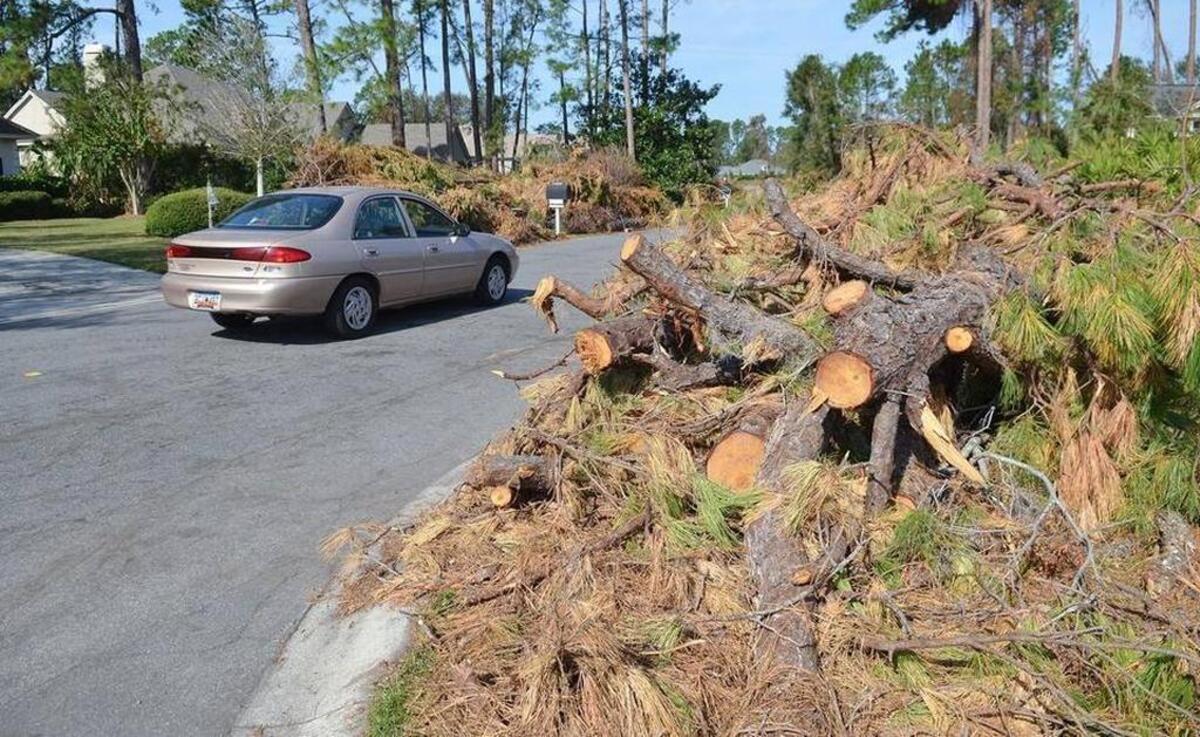 Removal of roadside piles of storm debris from some gated communities could end up being paid for by county taxpayers.