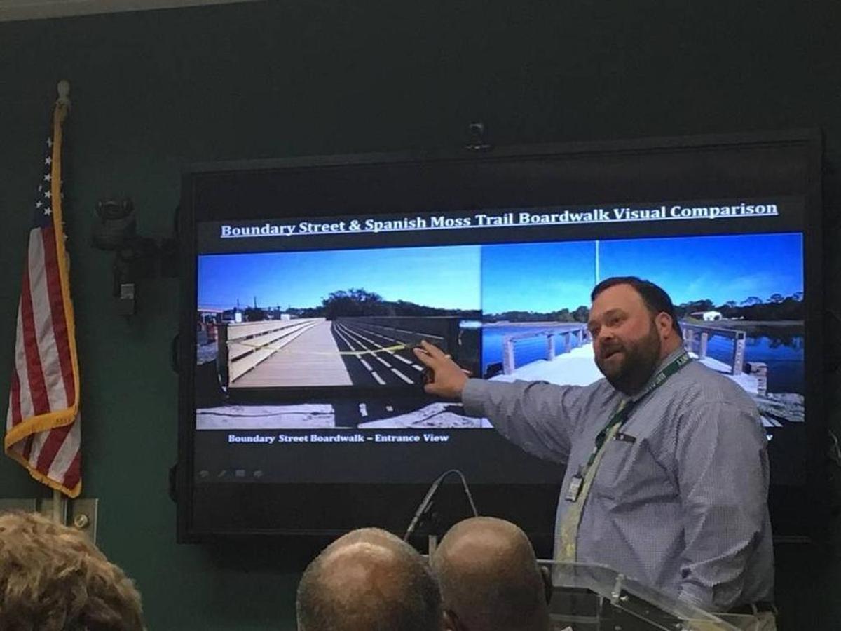 Acting Beaufort County administrator Josh Gruber