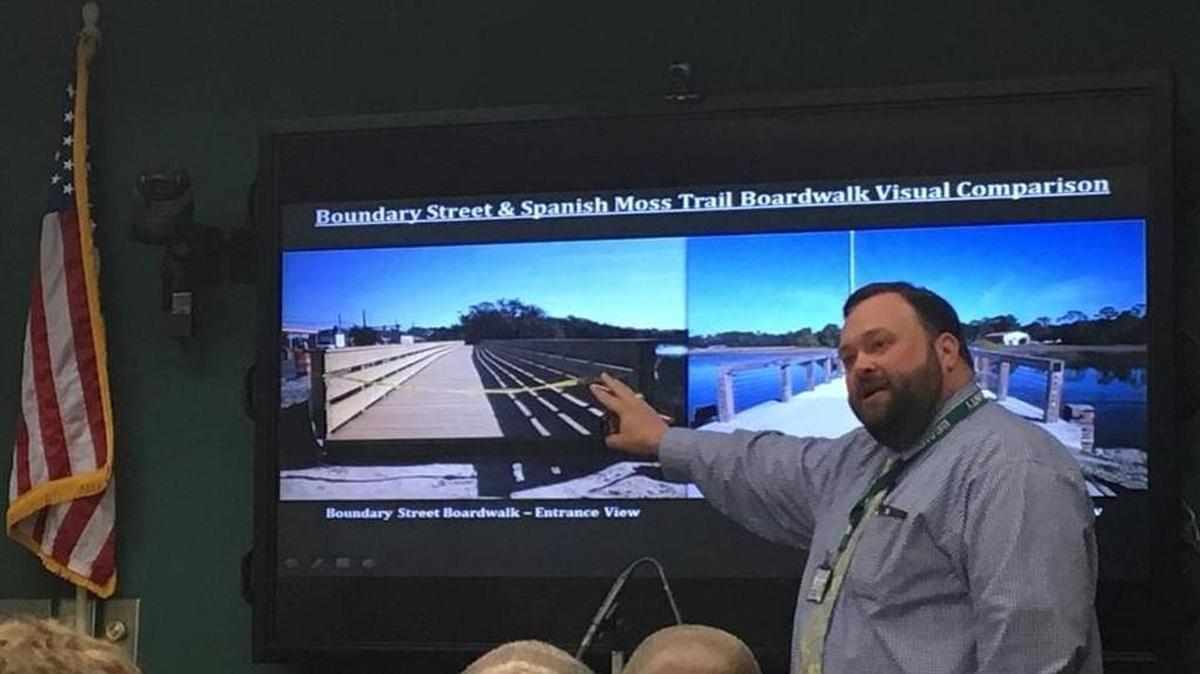 Acting Beaufort County administrator Josh Gruber