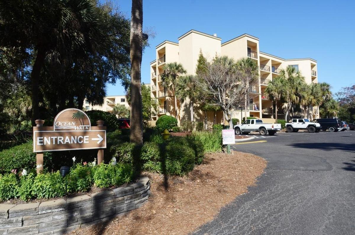 Oceanwalk Villas, photographed Jan. 20, 2016, is a condominium complex on Hilton Head Island’s south end.