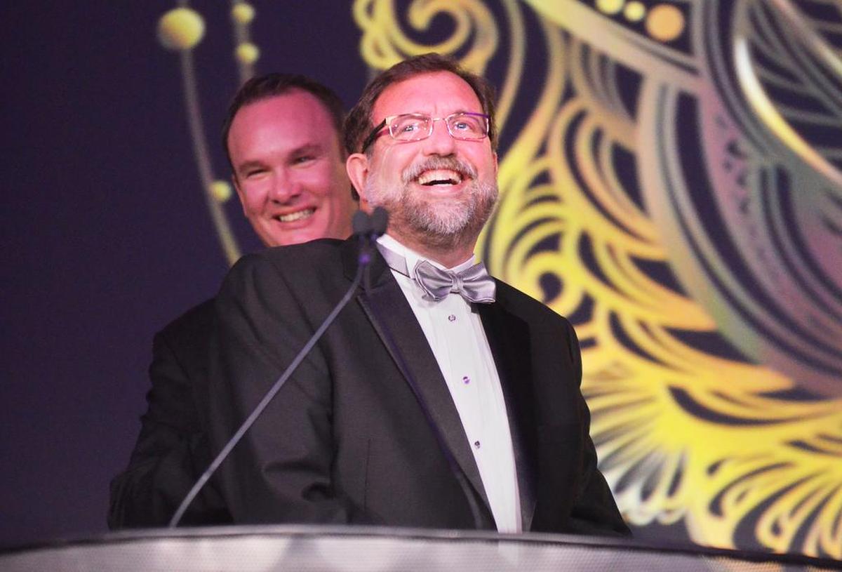 In 2017, Hilton Head Island Town Manager Steve Riley was named the recipient of the John Curry Tourism Award at the at the Hilton Head-Bluffton Chamber of Commerce Masquerade Ball.