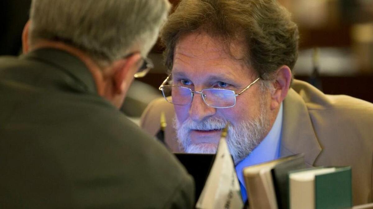 Rep. Larry Pittman of Concord is the primary sponsor of a bill to reinstate North Carolina’s ban on same-sex marriage.