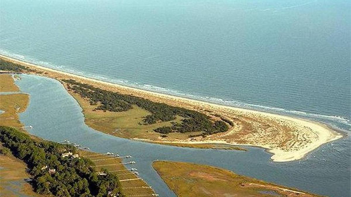 Capt. Sam’s Spit, a section of Kiawah Island targeted for development. Green groups oppose the project.