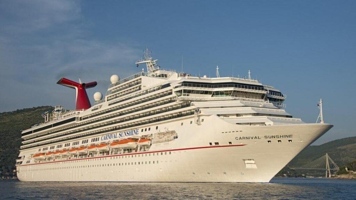 The Carnival Sunshine.