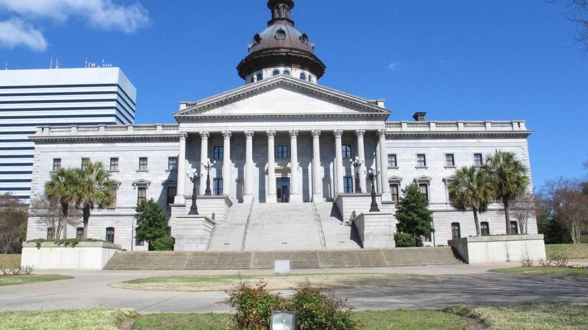 The South Carolina Statehouse on March 13, 2014, in Columbia, SC.