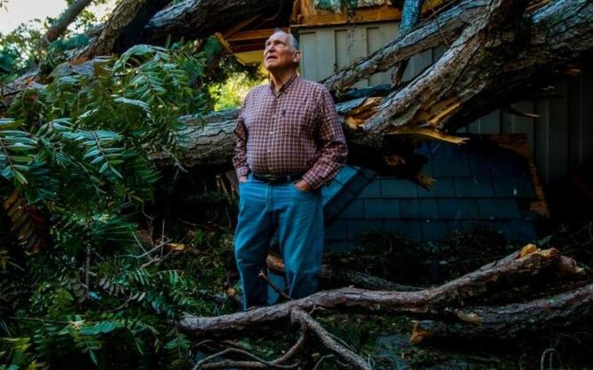 Hilton Head Island teenager Sarah Sugg's photo of her grandpa after Hurricane Matthew was recognized by National Geographic on Dec. 5, 2016.