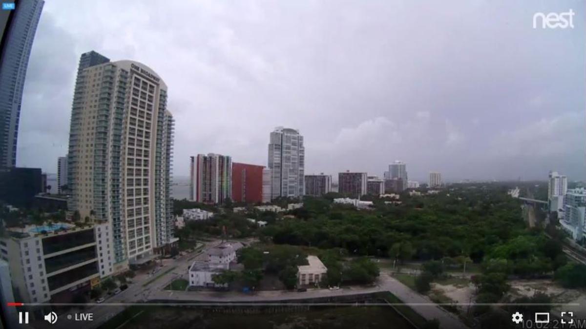 Screen shot from a YouTube live stream.
