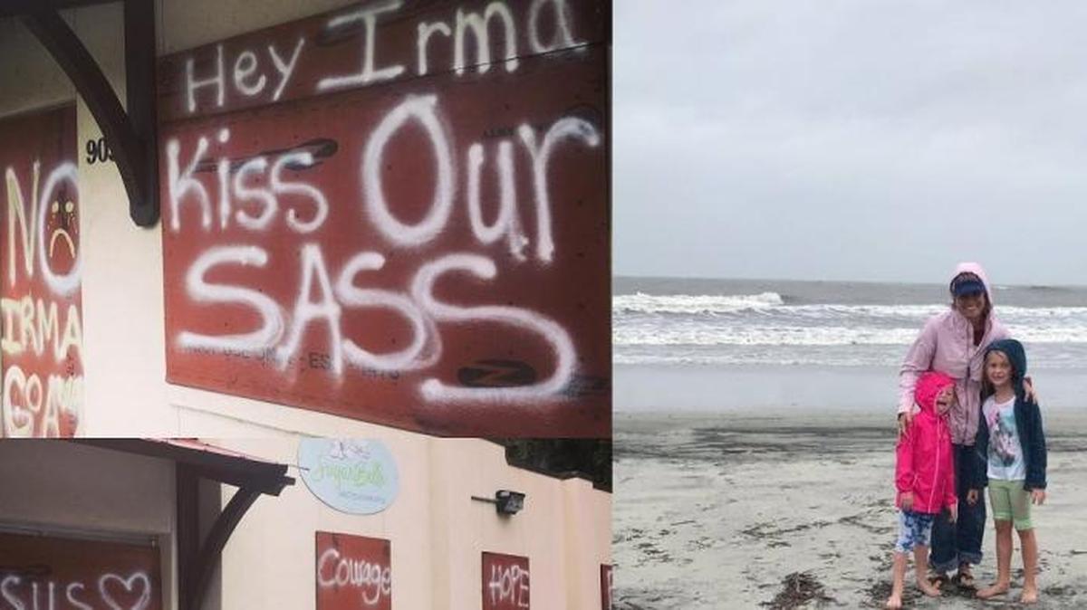 Locals and visitors alike turned to social media to share how they were spending their final hours before Hurricane Irma was expected to impact the Lowcountry of South Carolina.