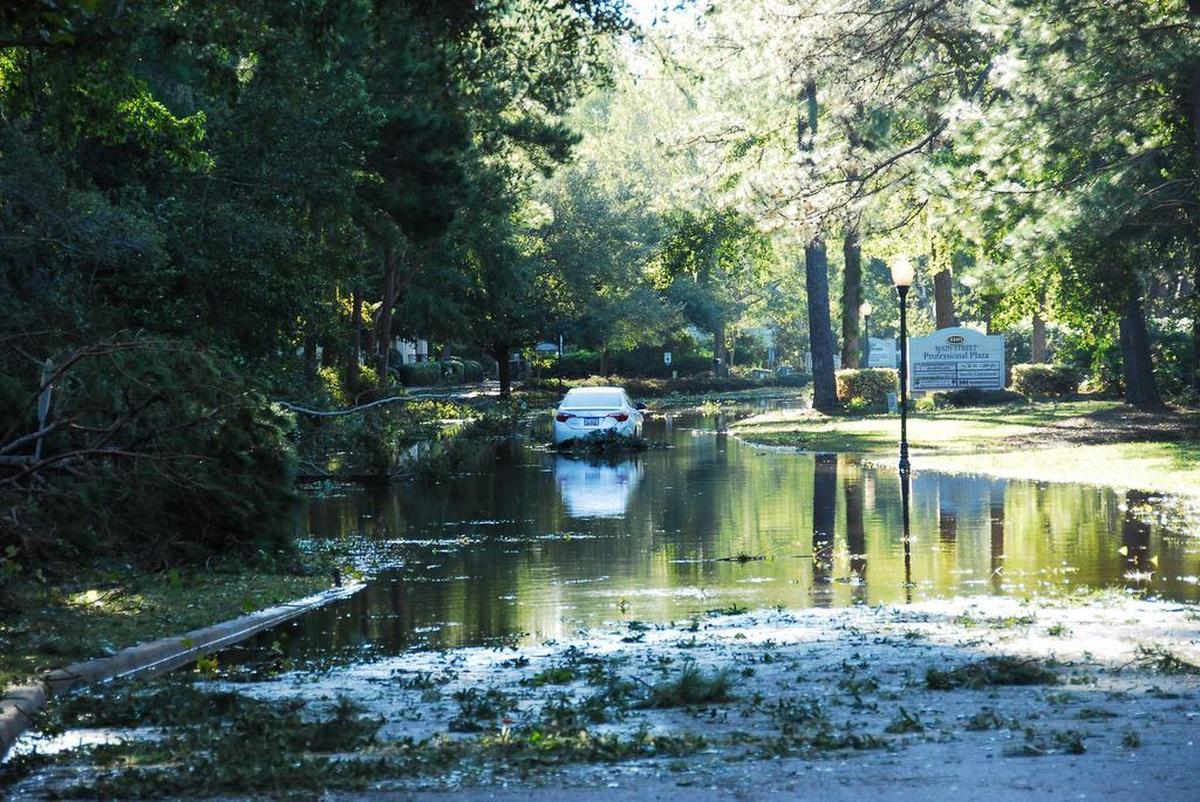 Main Street near Wilborn Road, Hilton Head Island, Oct. 9, 2016.