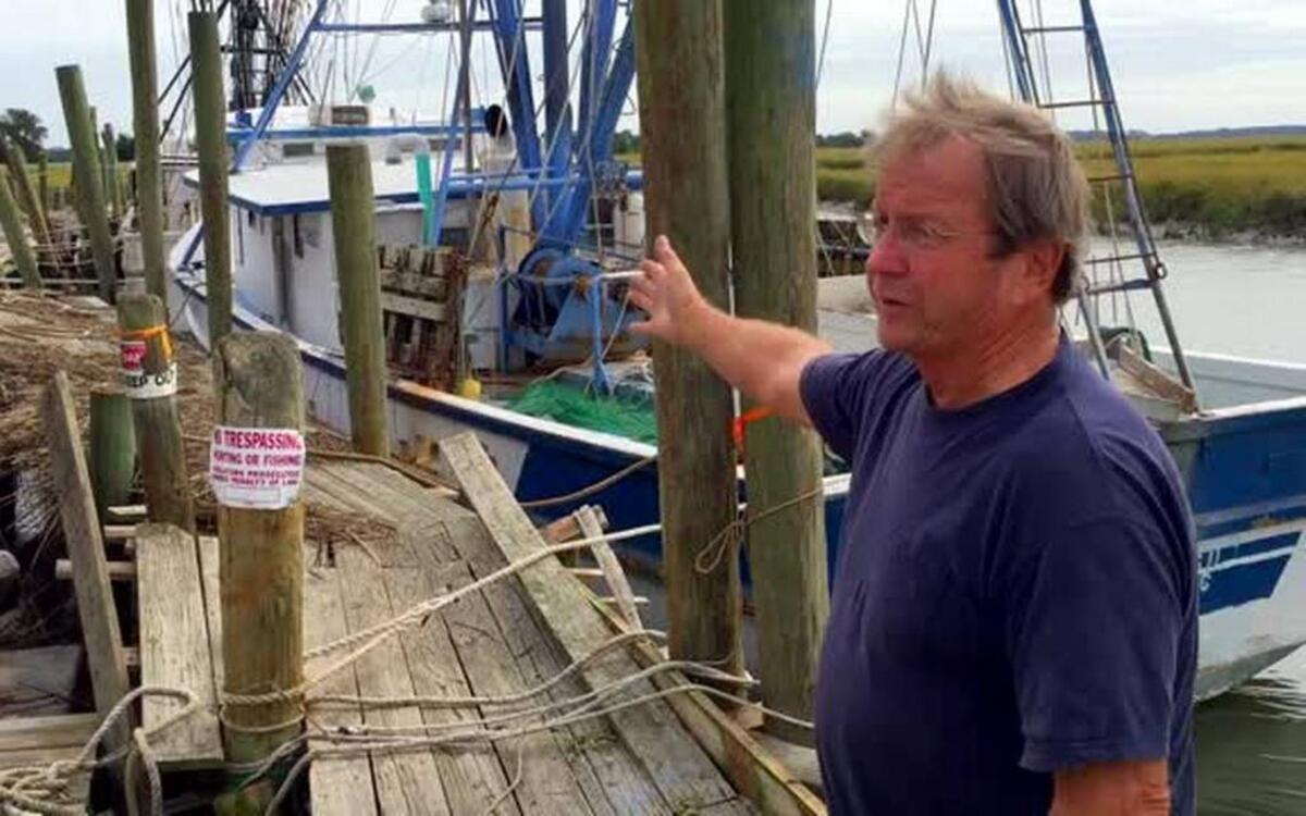 In 2016, Robert Gay discusses damage Gay Fish Co. sustained in a 2016 hurricane.