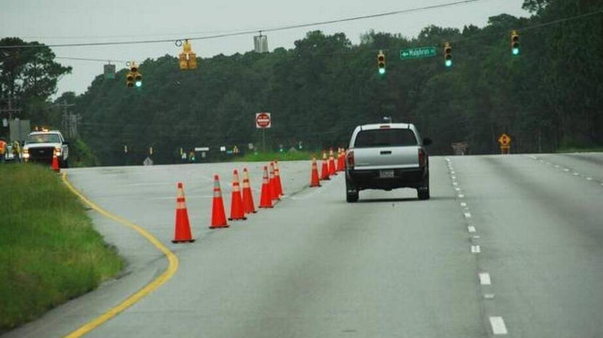 Traffic was light during the evacuation of Beaufort County just after Gov. Nikki Haley’s evacuation order went into effect on Wednesday, Oct. 5, 2016.
