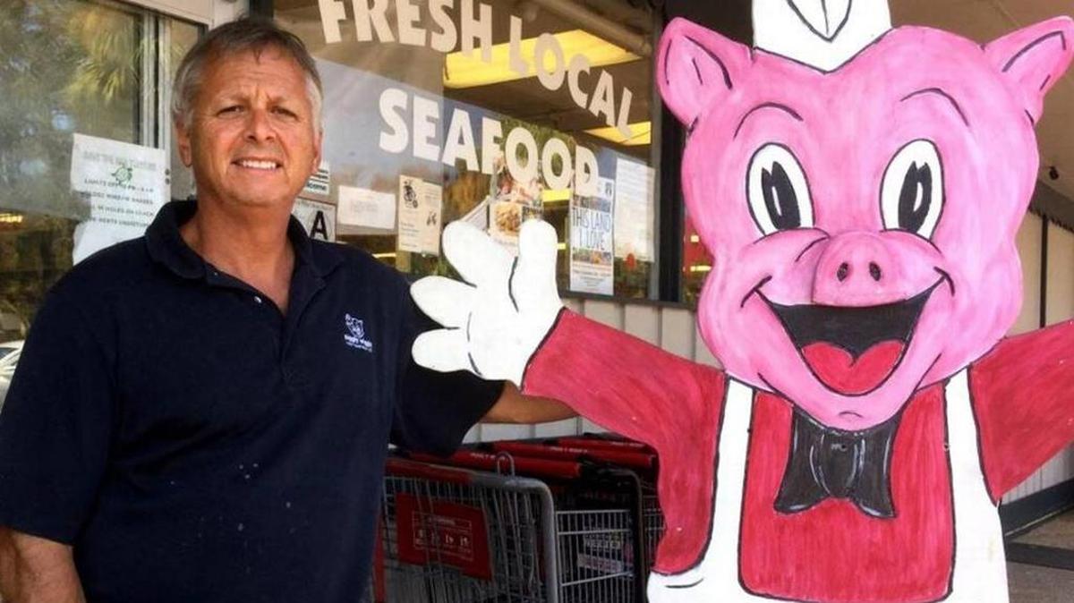 David Martin, owner of the Piggly Wiggly grocery at Coligny Plaza on Hilton Head Island, has been working there since he was 9.