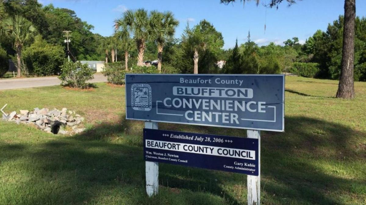 The threat of Hurricane Irma has indefinitely closed Beaufort County’s convenience centers, such as the one seen here in Bluffton.
