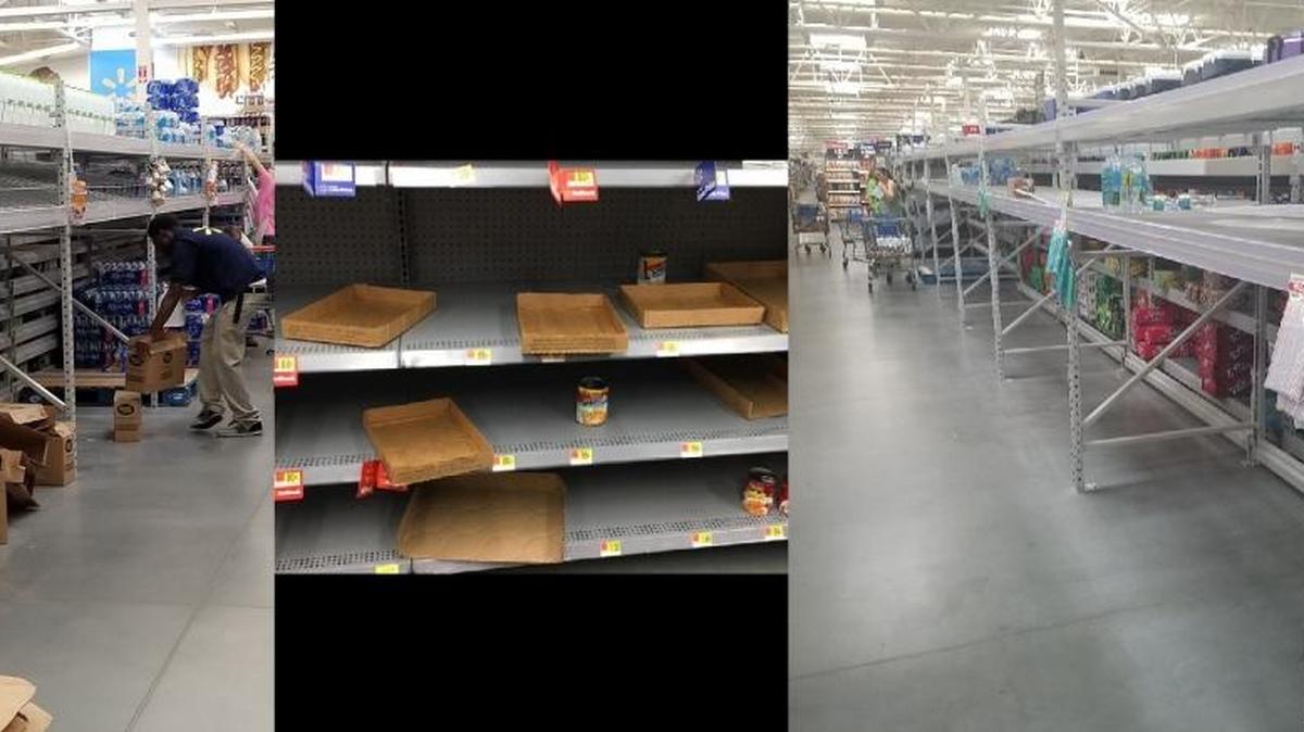 Readers shared with us Wednesday what they were seeing in area stores.
