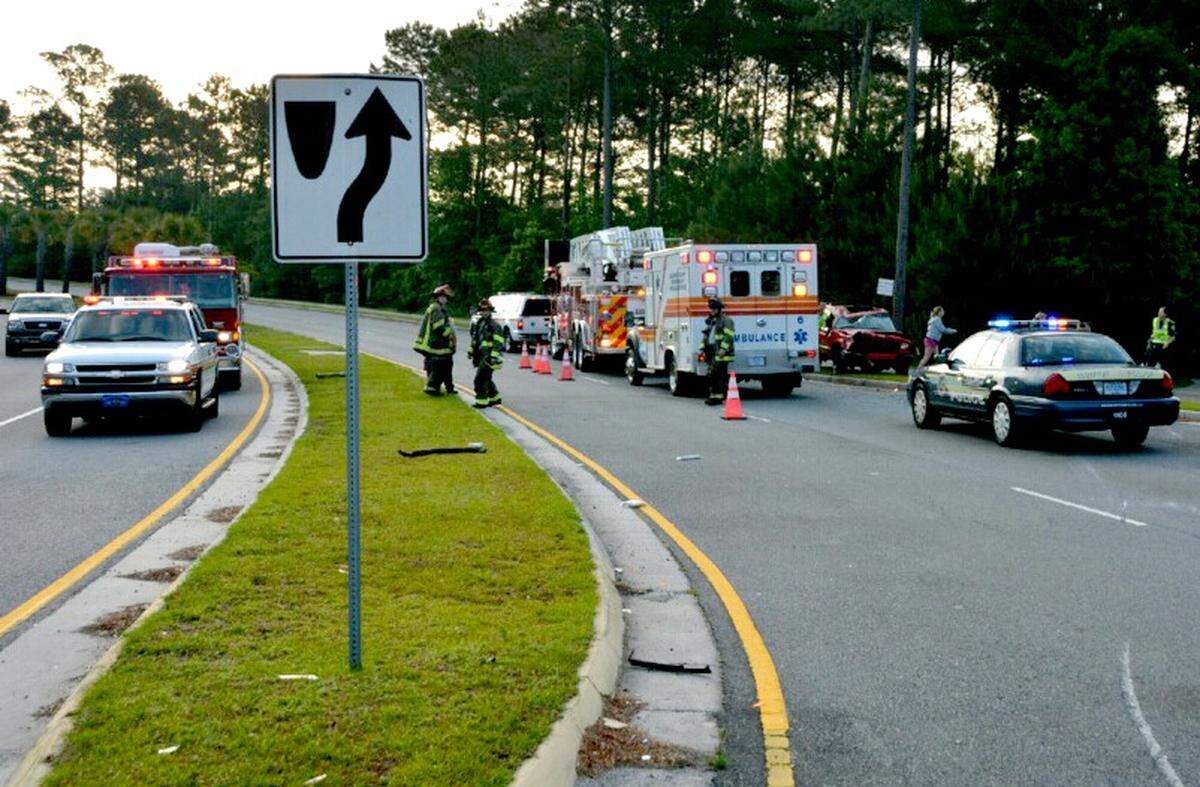 Beaufort County EMS at work.