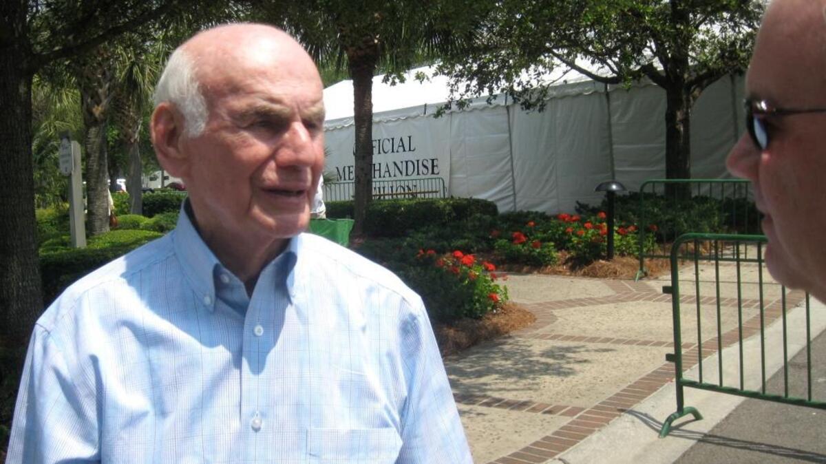 U.S. District Judge Sol Blatt Jr. arrives at the 2011 RBC Heritage Presented by Boeing at Harbour Town, an event he attended faithfully.