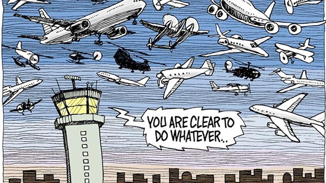Yes, get Washington out of air traffic control