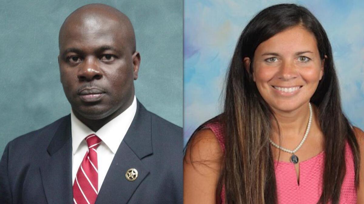 DeJuan Holmes and Amanda O’Nan