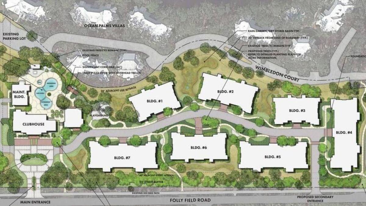 New timeshares planned for Folly Field Road on Hilton Head Island.