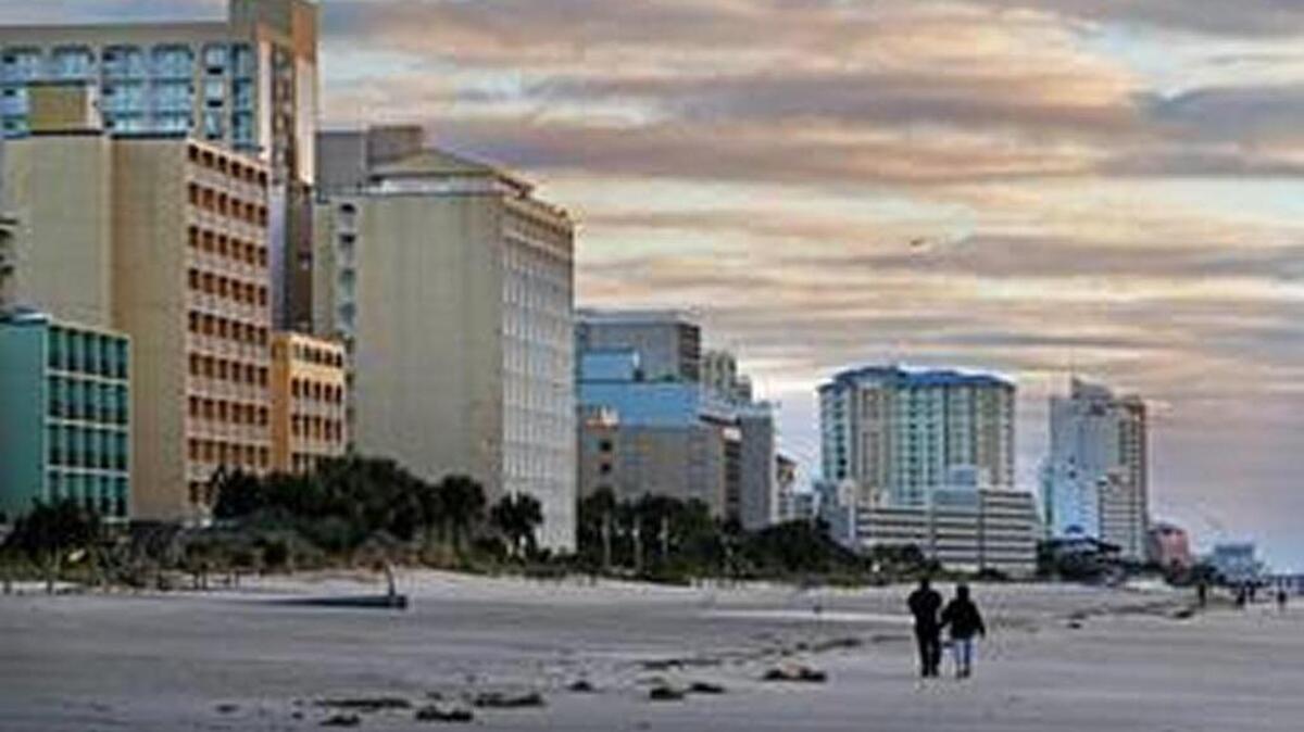 Myrtle Beach oceanfront.