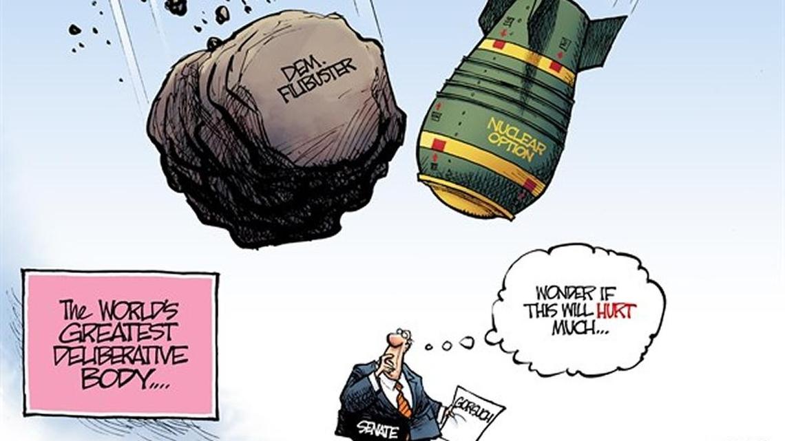 Karma, precedent and the nuclear option