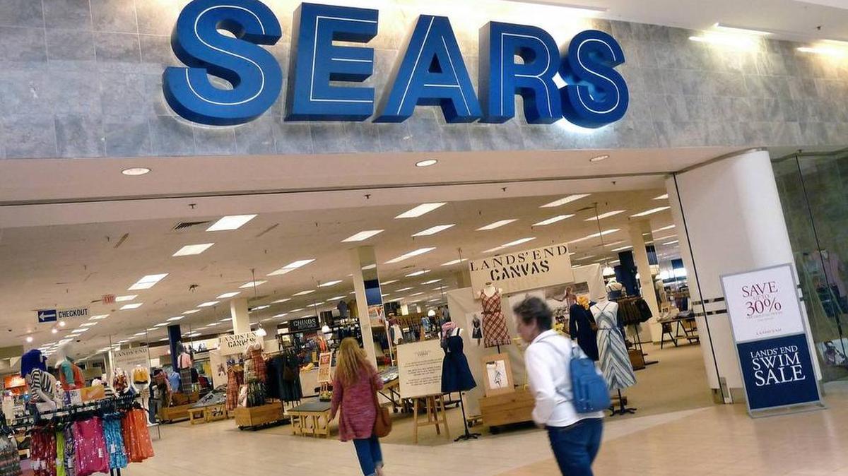 Sears in brighter days.