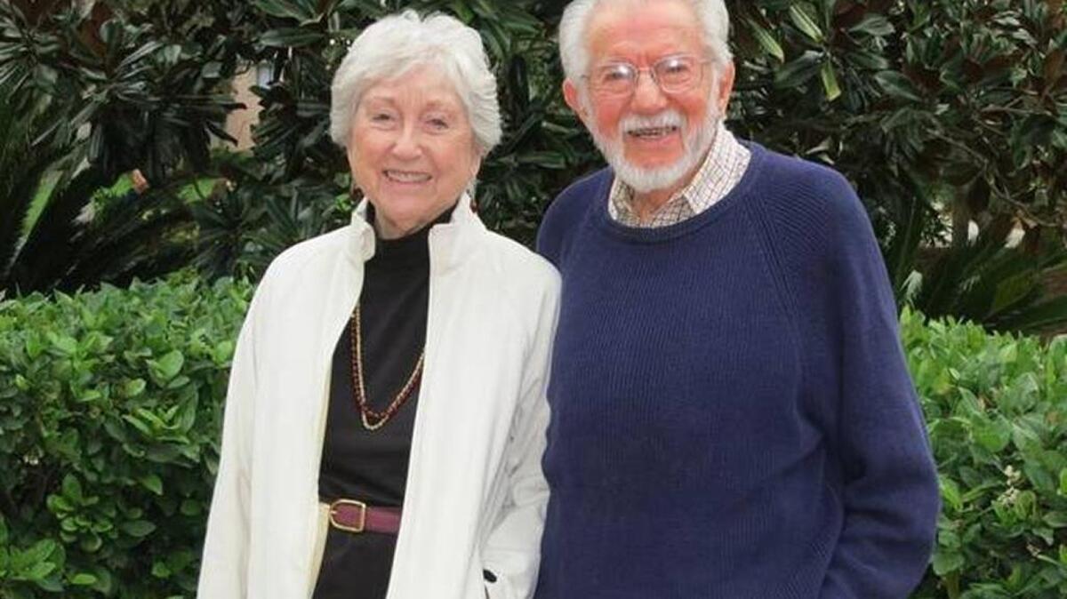 Walter and Margaret Greer are shown in 2012.
