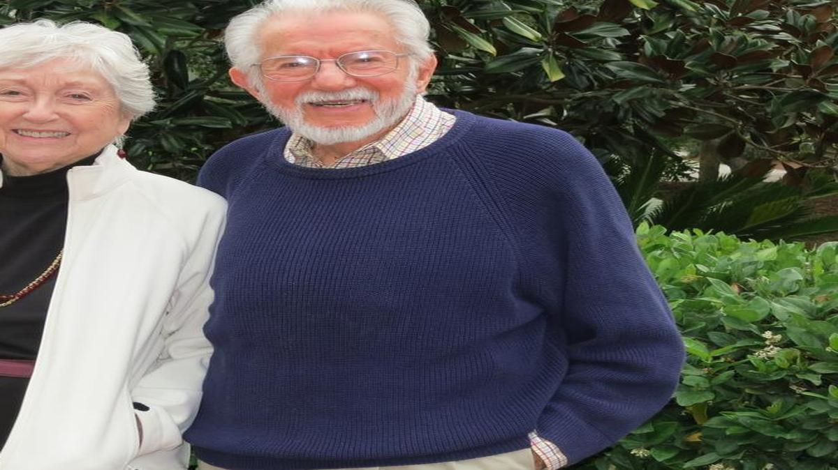 Walter and Margaret Greer are shown in 2012.