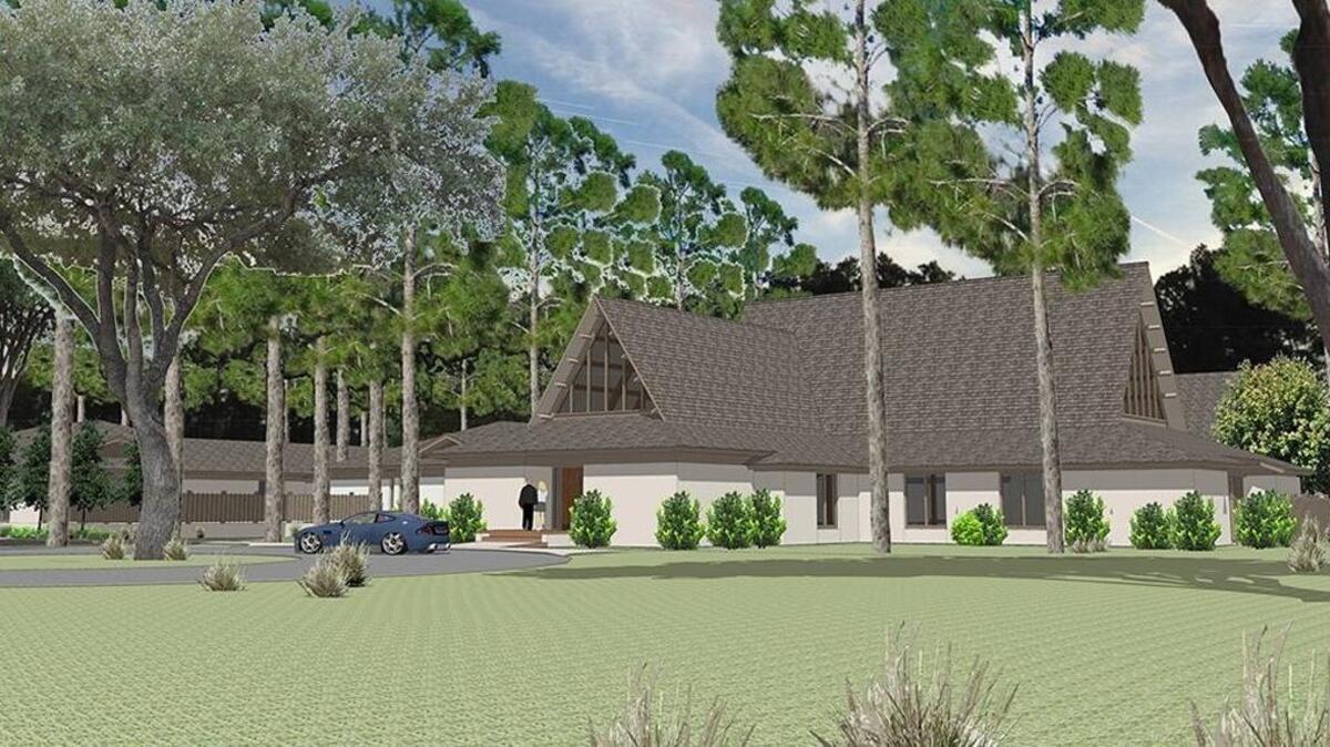 Rendering of the new Fellowship Hall at St. Luke’s Church on Hilton Head Island.