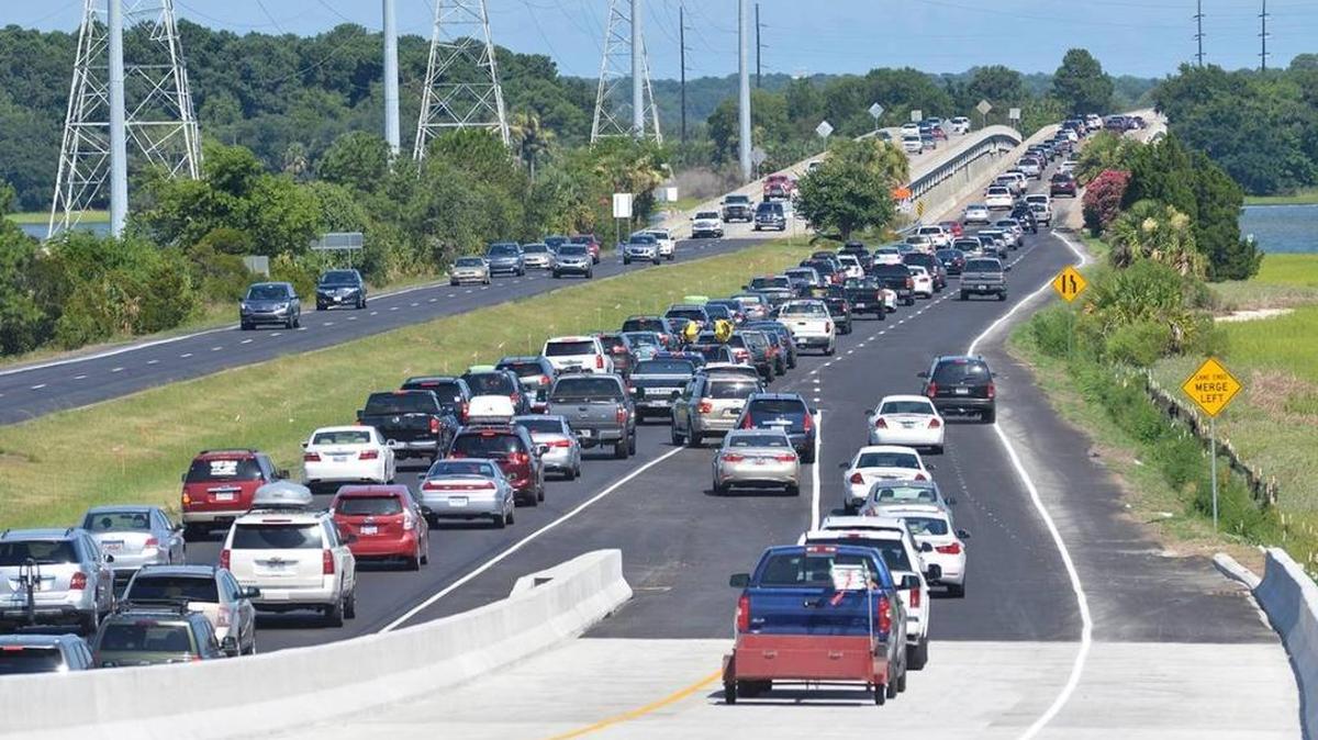 Morning commute to Hilton Head Island is already slow-moving.