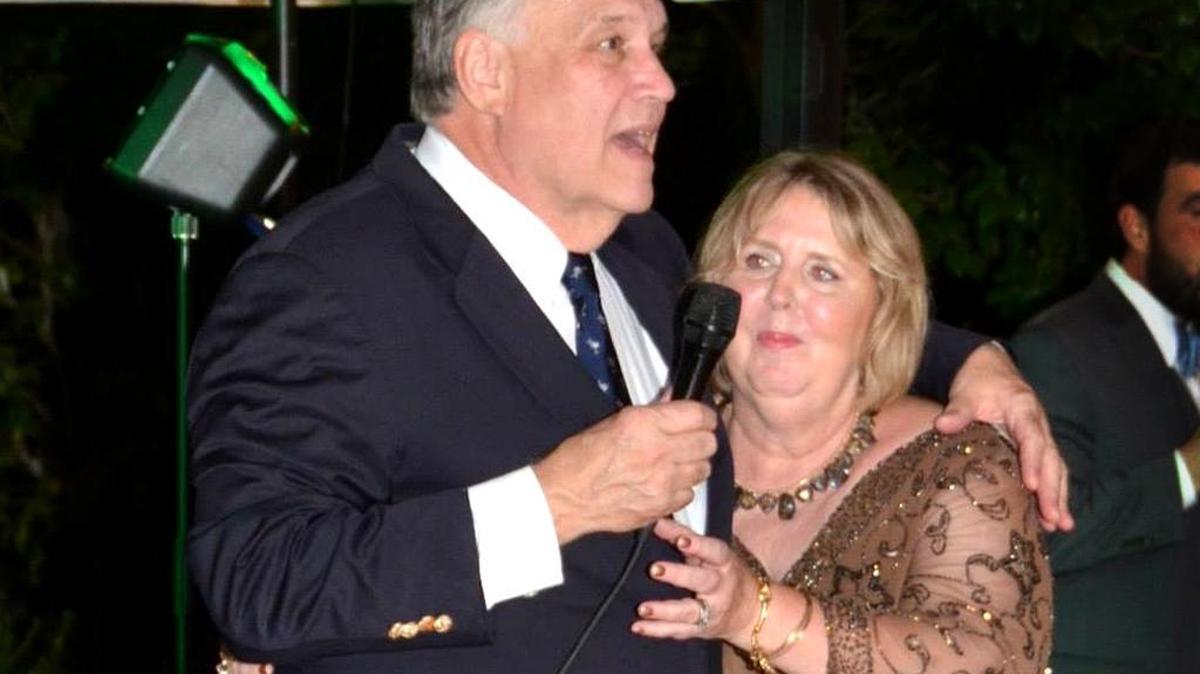 Charlie and Nancy Golson at the wedding of their daughter, Margaret, to Chris Pearman in 2013.