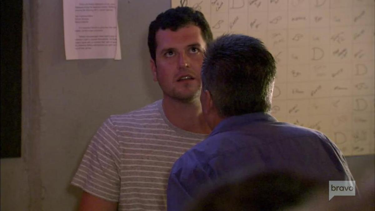 Louis Oswald, star of “Southern Charm Savannah,” responds appropriately to his girlfriend Hannah’s father telling him that he never loved Hannah’s mother.